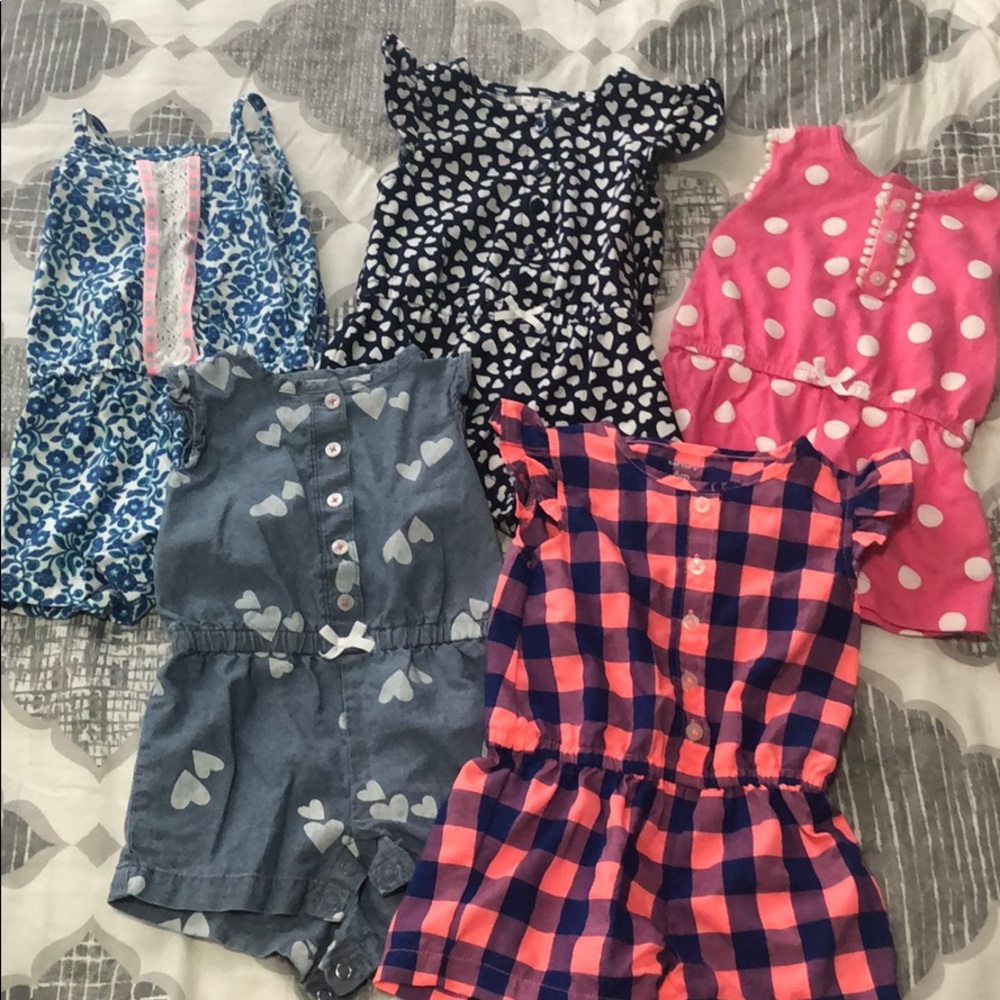Baby Girl Rompers